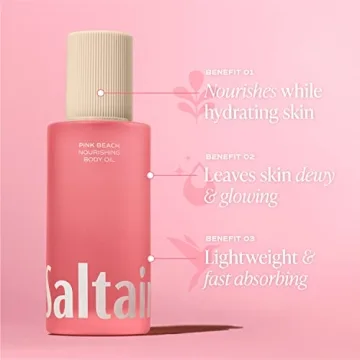Saltair Pink Beach Body Oil for Dewy Radiant Skin