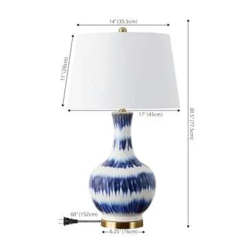 Stylish JONATHAN Y Tucker Table Lamp for Home Decor