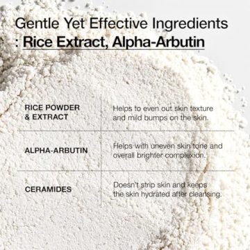 ANUA Rice Enzyme Cleansing Powder for Radiant Skin