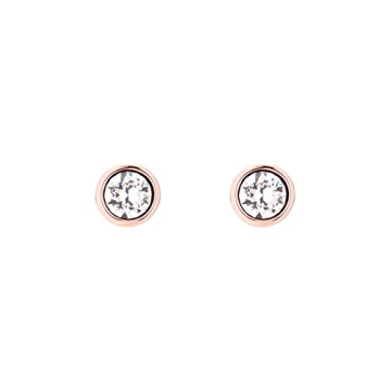 Ted Baker Sinaa Crystal Stud Earrings - Elegant Rose Gold