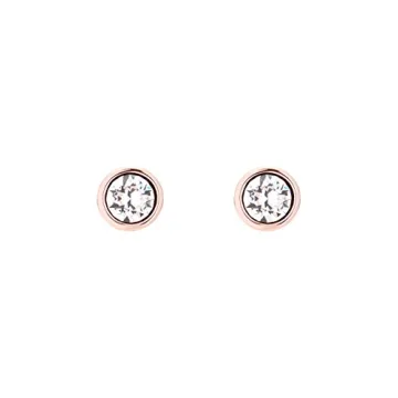 Ted Baker Sinaa Crystal Stud Earrings - Elegant Rose Gold