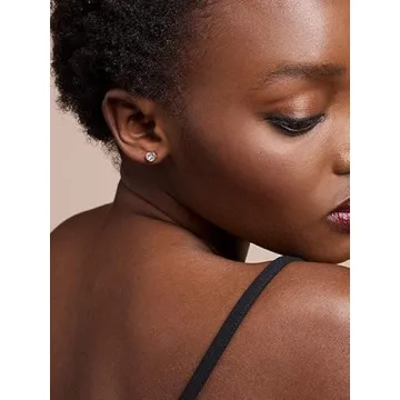 Ted Baker Sinaa Crystal Stud Earrings - Elegant Rose Gold