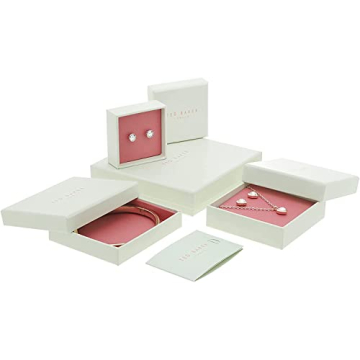 Ted Baker Sinaa Crystal Stud Earrings - Elegant Rose Gold