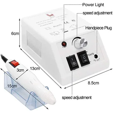 DiiDa Professional Electric Nail File Set for Home Manicure
