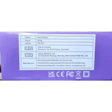 DiiDa Professional Electric Nail File Set for Home Manicure