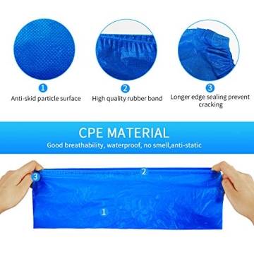 Disposable Shoe Covers - Waterproof & Dust Proof 100 Pack