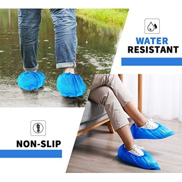 Disposable Shoe Covers - Waterproof & Dust Proof 100 Pack