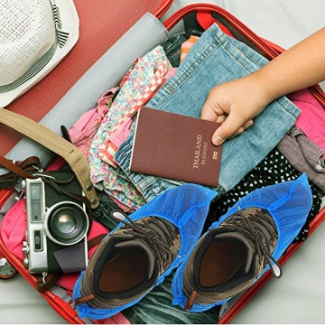 Disposable Shoe Covers - Waterproof & Dust Proof 100 Pack