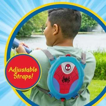 Spiderman Water Backpack Water Toy, Outdoor Water Blaster for Kids