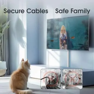 47in XX-Large Cord Hider Wall TV Cover