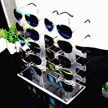 Stylish YF-ANEN Sunglasses Holder for 10 Pairs