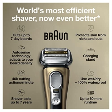 Braun Series 9 Pro 9419s Electric Shaver for Men