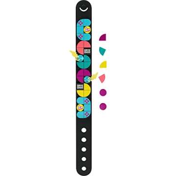 LEGO DOTS Gamer Bracelet with Charms 41943 DIY Craft Kit – Customizable Fun for Young Gamers