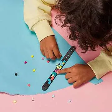 LEGO DOTS Gamer Bracelet with Charms DIY Craft Kit