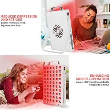 Serfory Red Light Therapy Device for Skin and Pain Relief