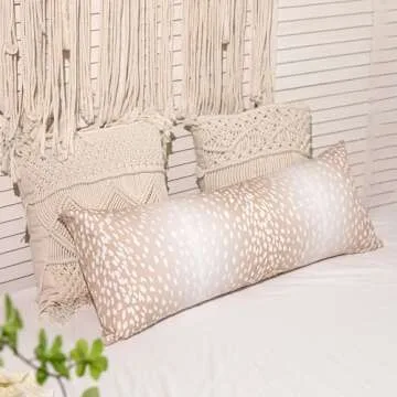Antelope Body Pillow Cover 20x54 Inch Decorative Farmhouse