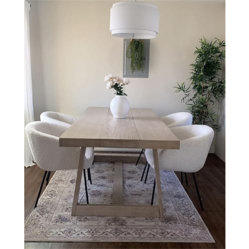 ONEVOG Upholstered Sherpa Accent Chair for Cozy Living