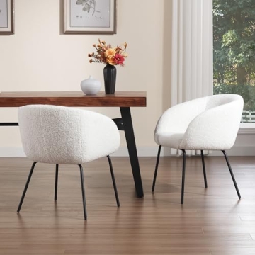 ONEVOG Upholstered Sherpa Accent Chair for Cozy Living