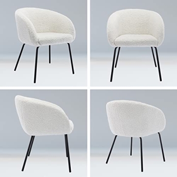 ONEVOG Upholstered Sherpa Accent Chair for Cozy Living