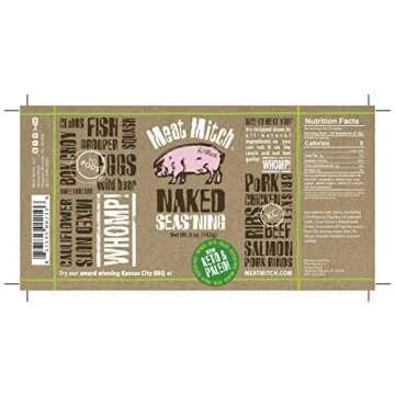 Meat Mitch Naked Seas'ning - Paleo, Keto, Sugar-Free Flavor