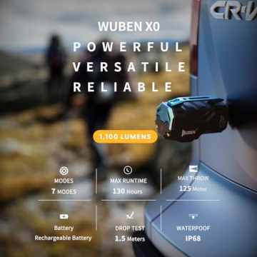 WUBEN X0 Mini Flashlight - Compact & Powerful EDC Light