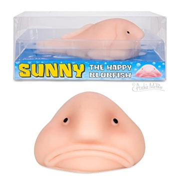 Accoutrements Sunny The Blobfish - Fun Squishy Novelty Toy
