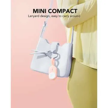 Portable Charger for Apple Watch, VRURC 1200mAh Portable Watch Charger,Magnetic Keychain Wireless Power Bank Watch Charger for iWatch Series 8/UItra/7/6/SE/5/4/3-Pink