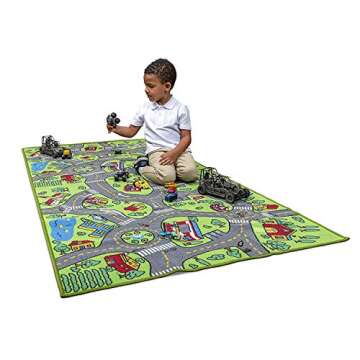Kids Rug Carpet Playmat for Safe Fun and Learning