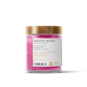 Truly Beauty Pre-Shave Exfoliator for Soft, Smooth Skin