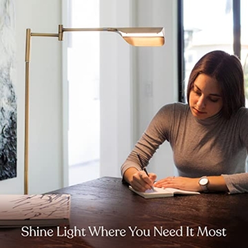 Brightech Leaf Pharmacy LED Reading Lamp for Living Rooms