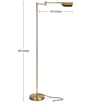 Brightech Leaf Pharmacy LED Reading Lamp for Living Rooms