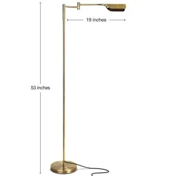 Brightech Leaf Pharmacy LED Reading Lamp for Living Rooms