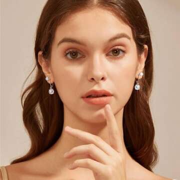 KesaPlan Hypoallergenic Multicolor Dangle Earrings for Women