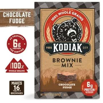 Delicious Kodiak Cakes Chocolate Fudge Brownie Mix