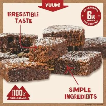 Delicious Kodiak Cakes Chocolate Fudge Brownie Mix