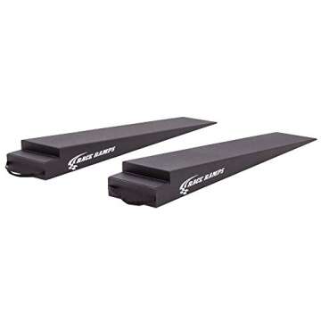 Race Ramps Lightweight 7" Trailer Ramp for Easy Loading