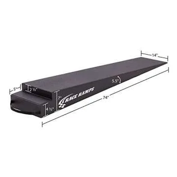 Race Ramps 7" H Trailer Ramp for Low Clearance Vehicles