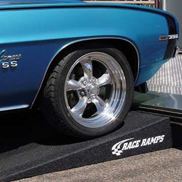 Race Ramps 7" H Trailer Ramp for Low Clearance Vehicles