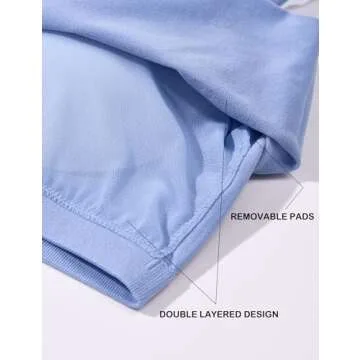 SIXIM Seamless Camisole with Built-in Bra for Women