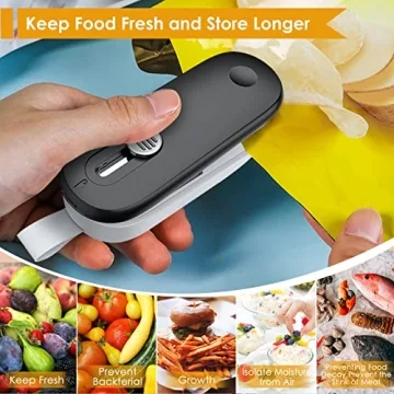 FEPPO 2 in 1 Mini Bag Sealer for Food Storage
