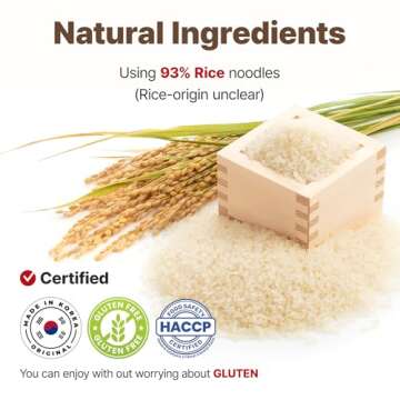 SEMPIO Rice Noodles - Authentic Gluten-Free Korean Noodles