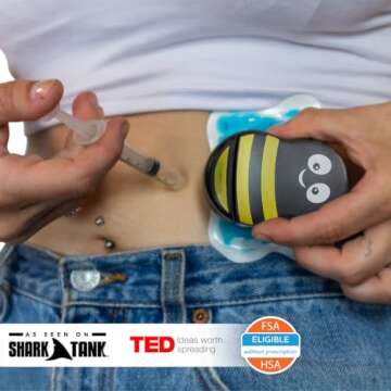 Buzzy Personal Vibrating Ice Pack for Pain Relief