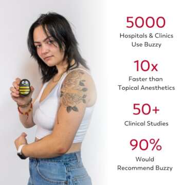 Buzzy Personal Vibrating Ice Pack for Pain Relief