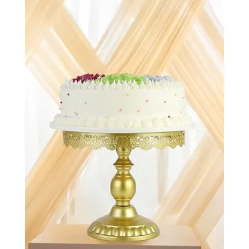 Elegant 5Pcs Gold Cake Stand Set for Events