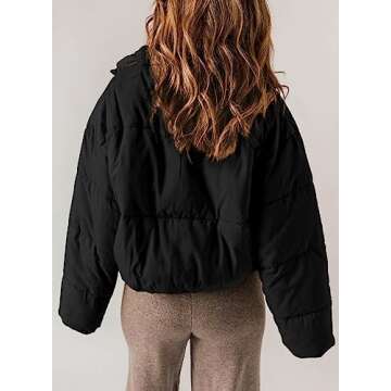 Dokotoo Womens Warm Puffer Jacket for Fall