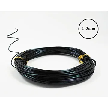 Anodized Aluminum Bonsai Training Wire 5-Size Starter Set