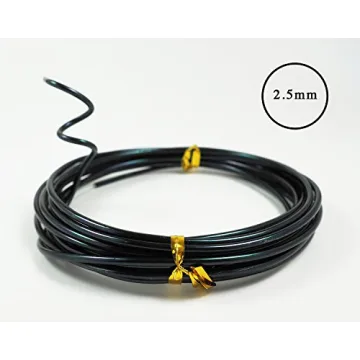 Anodized Aluminum Bonsai Training Wire 5-Size Starter Set