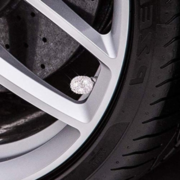 Luxury Crystal Rhinestone Tire Valve Caps for Cars