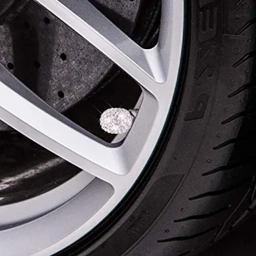 Luxury Crystal Rhinestone Tire Valve Caps for Cars