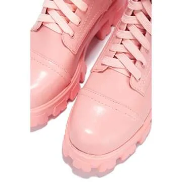 Cape Robbin Monalisa Women's Combat Boots - Ankle Boots for Women with Side Zipper and- Pouch - Wome...